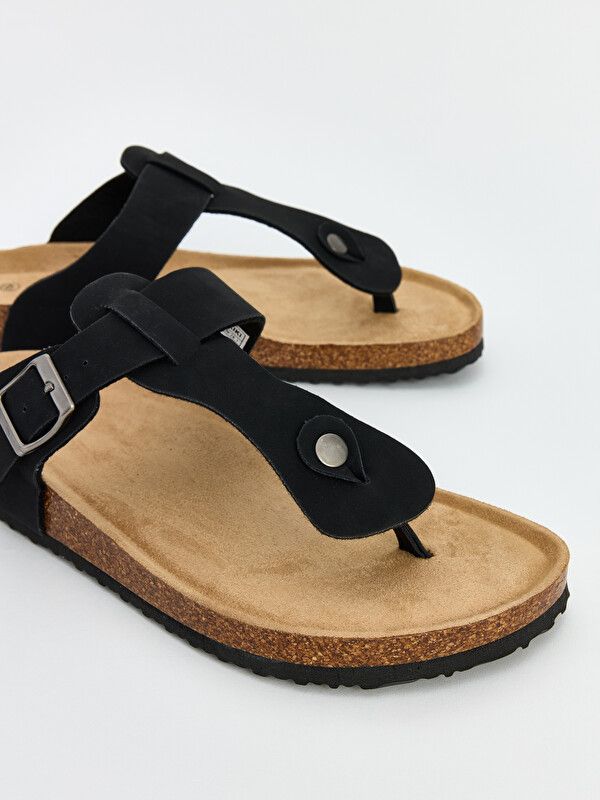 Moudda LC Waikiki - Pantoufles pour Homme couleur Noir - Tunisie 3