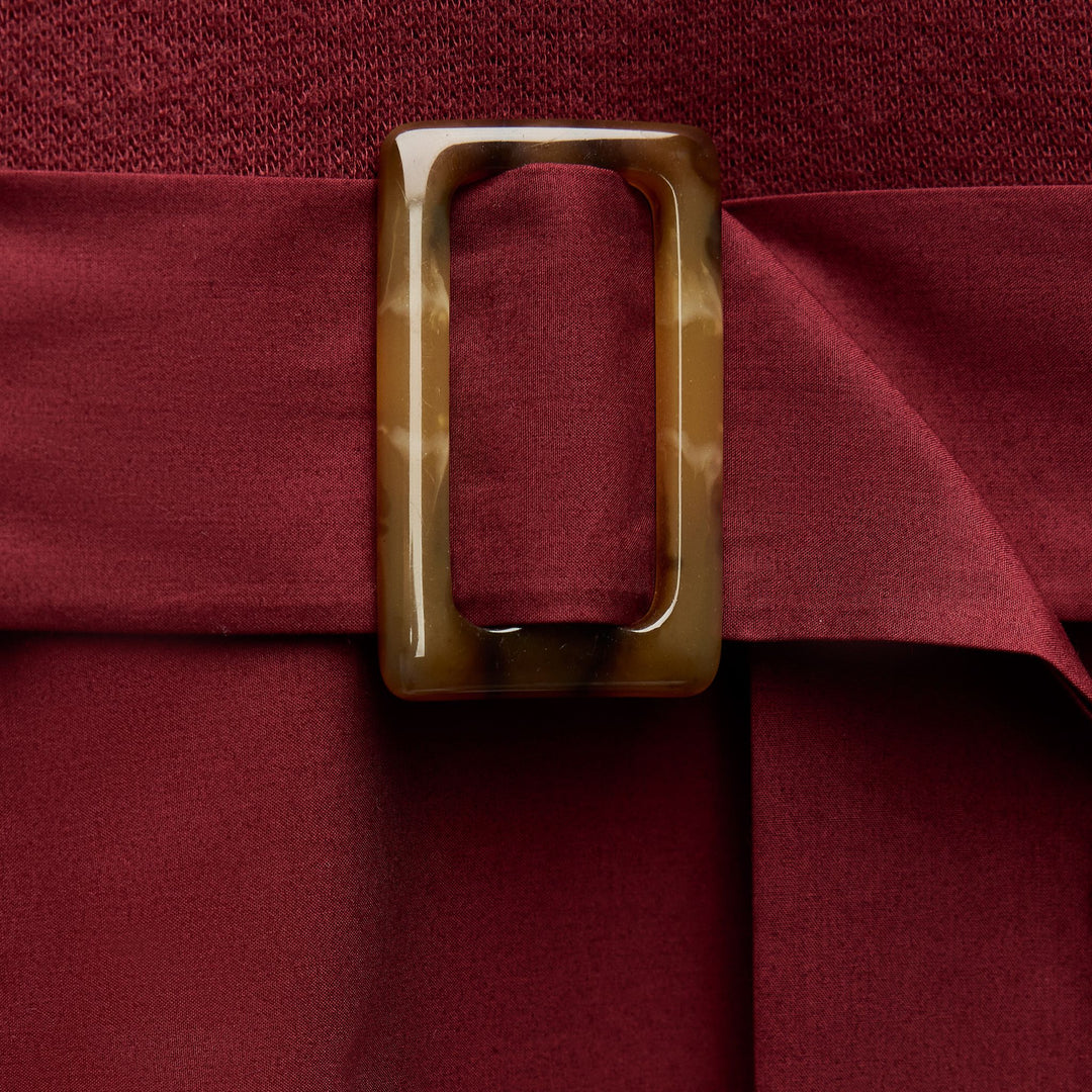 Moudda ZARA - Robe Bimatière Douce avec Ceinture - Tunisie 4
