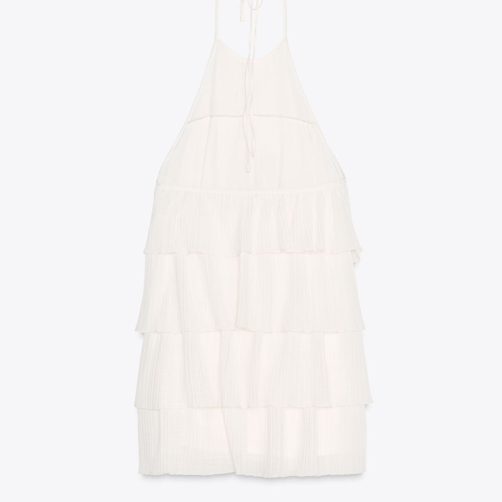 Moudda ZARA - Robe Halter - Volants & Plissé - Tunisie 2