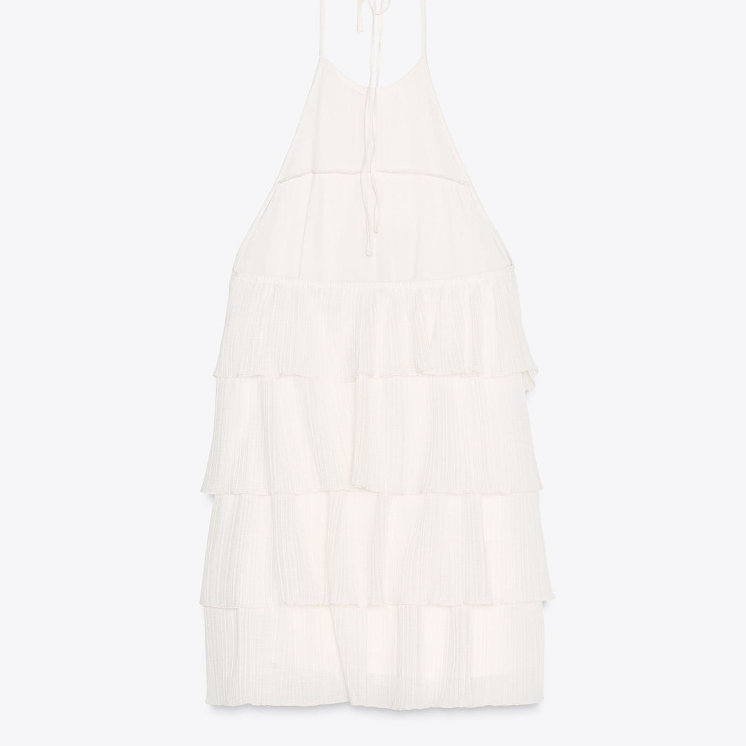 Moudda ZARA - Robe Halter - Volants & Plissé - Tunisie 2