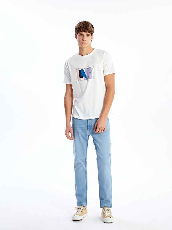 Moudda LC Waikiki - T-shirt imprimé manches courtes en jersey - Tunisie 2