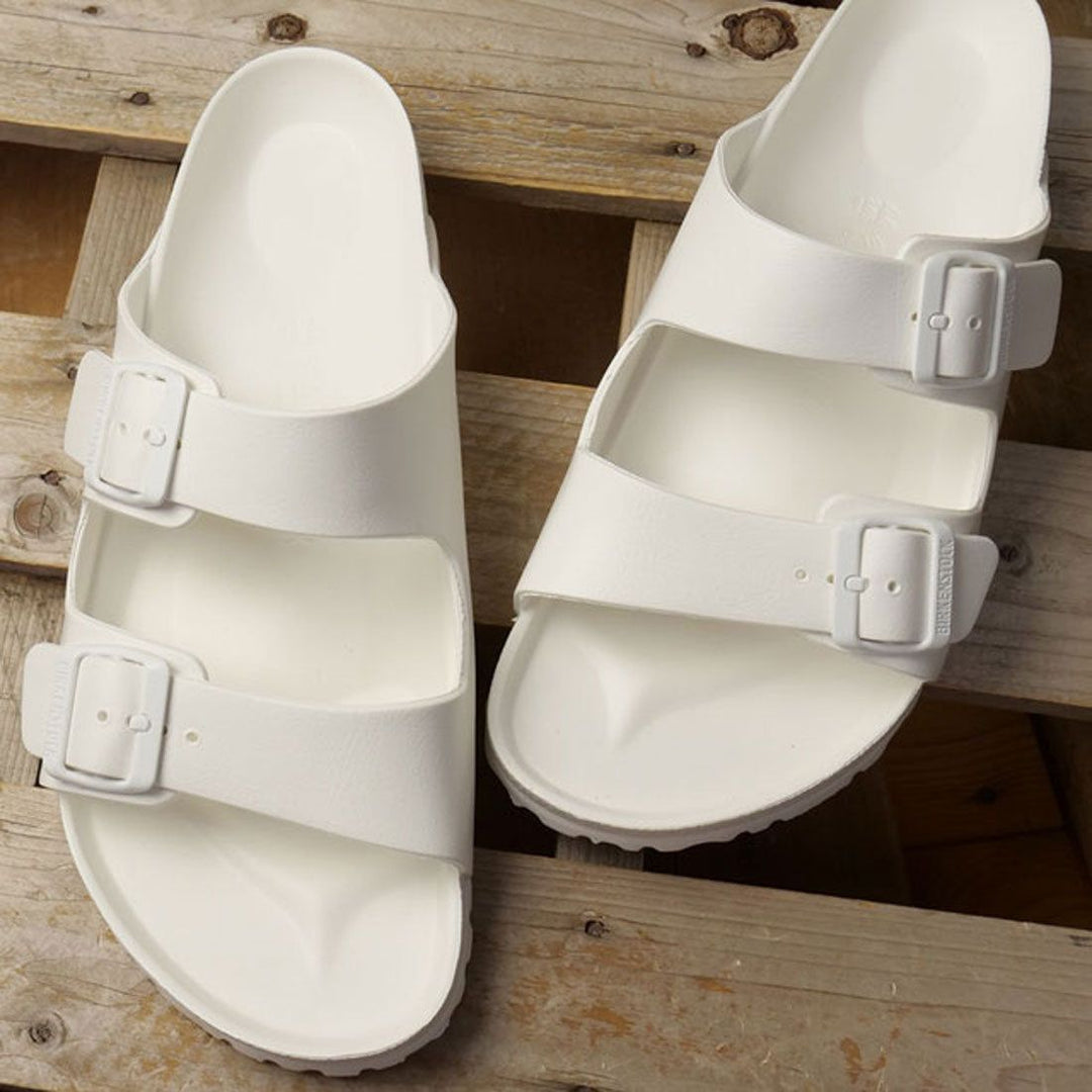 Moudda Birkenstock - Claquettes BIRKENSTOCK Arizona EVA White - Tunisie 3