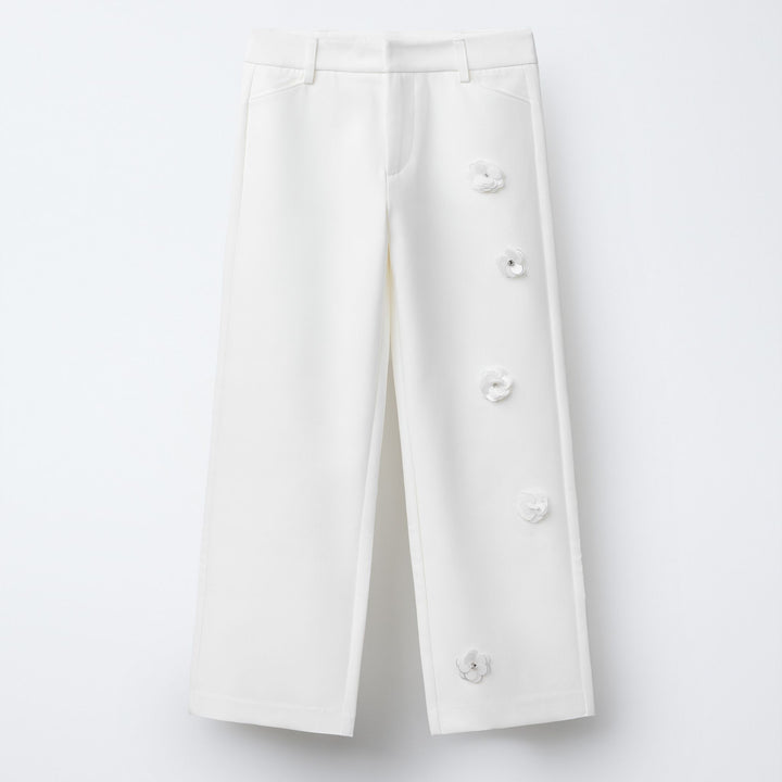 Moudda ZARA - Pantalon Fille - Fleurs 3D - Tunisie 1