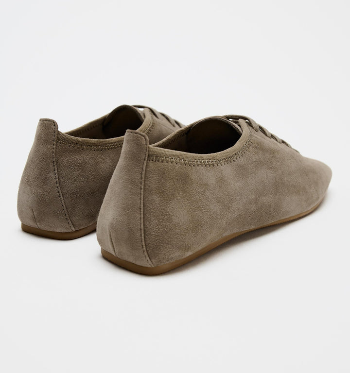 Moudda ZARA - Chaussures derby daim semelle carrée - Tunisie 5