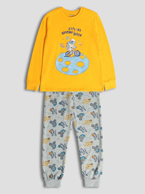 Moudda LC Waikiki - Pyjama en jersey à manches longues pour Garçons - Tunisie 1