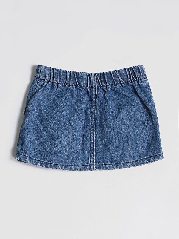 Moudda LC Waikiki - Jupe tissée denim Fille Rodéo noir - Tunisie 2