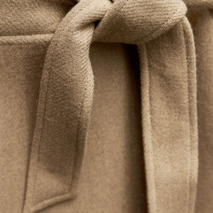 Moudda ZARA - Manteau Long Camel avec Ceinture - Tunisie 3