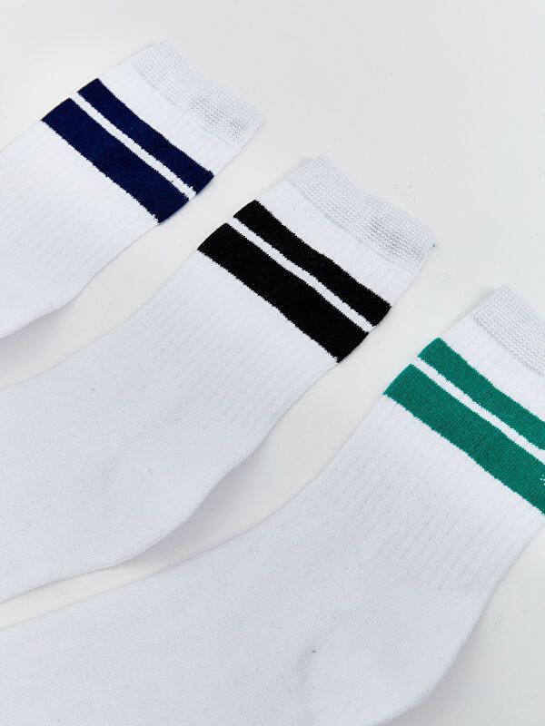 Moudda LC Waikiki - Chaussettes courtes Fille Blanc brillant - Tunisie 2