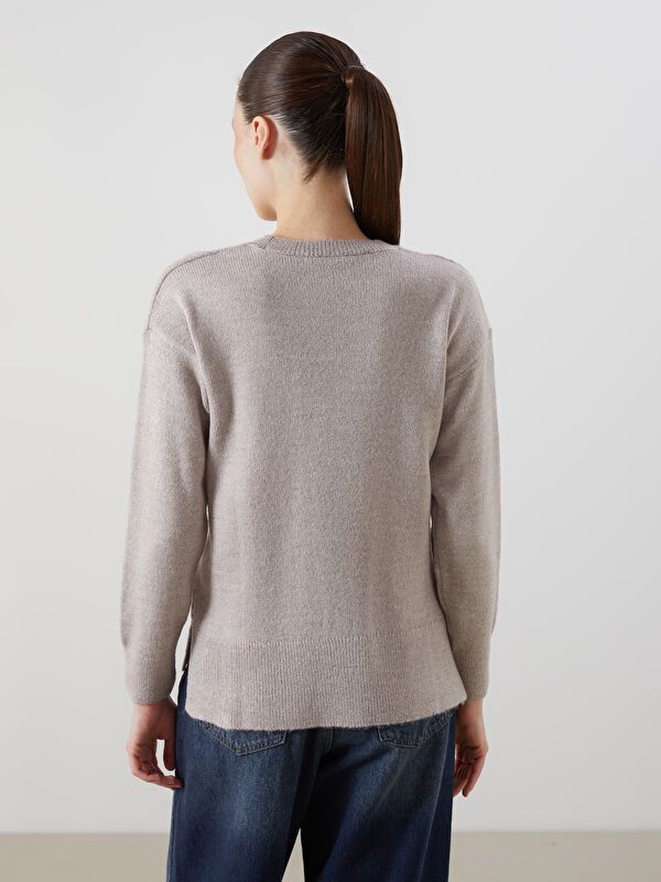 Moudda LC Waikiki - Pull-over épais en tricot cv pour Femmes - Tunisie 4