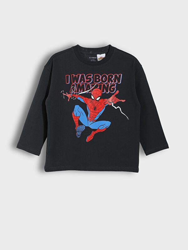 Moudda LC Waikiki - Body jersey manches longues licence Garçon Anthracite - Tunisie 1