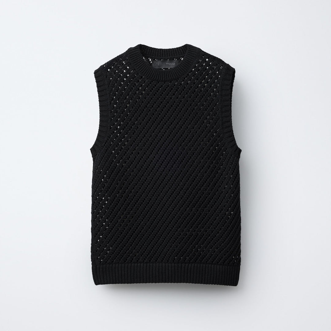 Moudda ZARA - Gilet - Maille Dentelle (Ramadan) - Tunisie 1