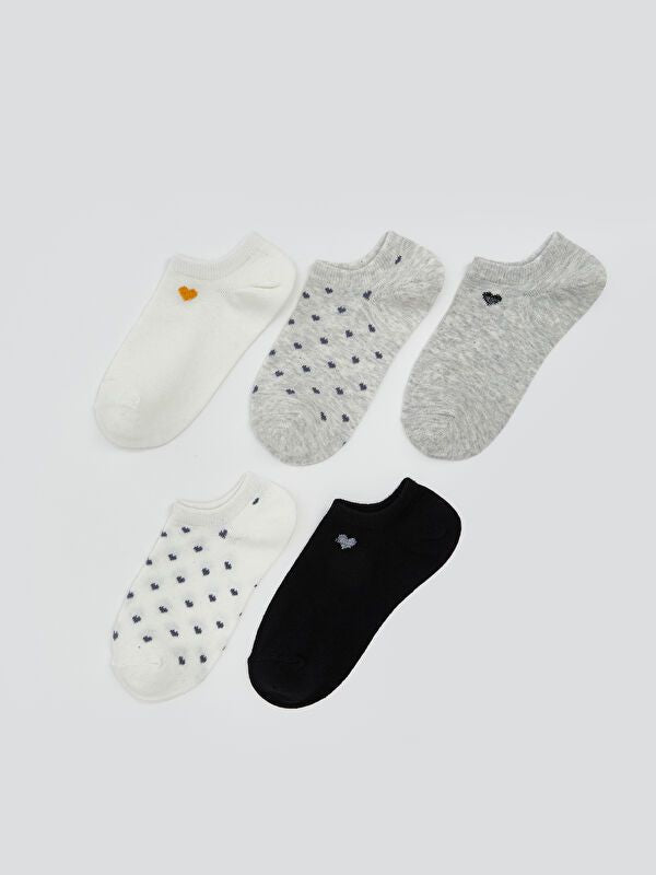 Moudda LC Waikiki - Chaussettes sneakers Femme Ecru - Tunisie 1