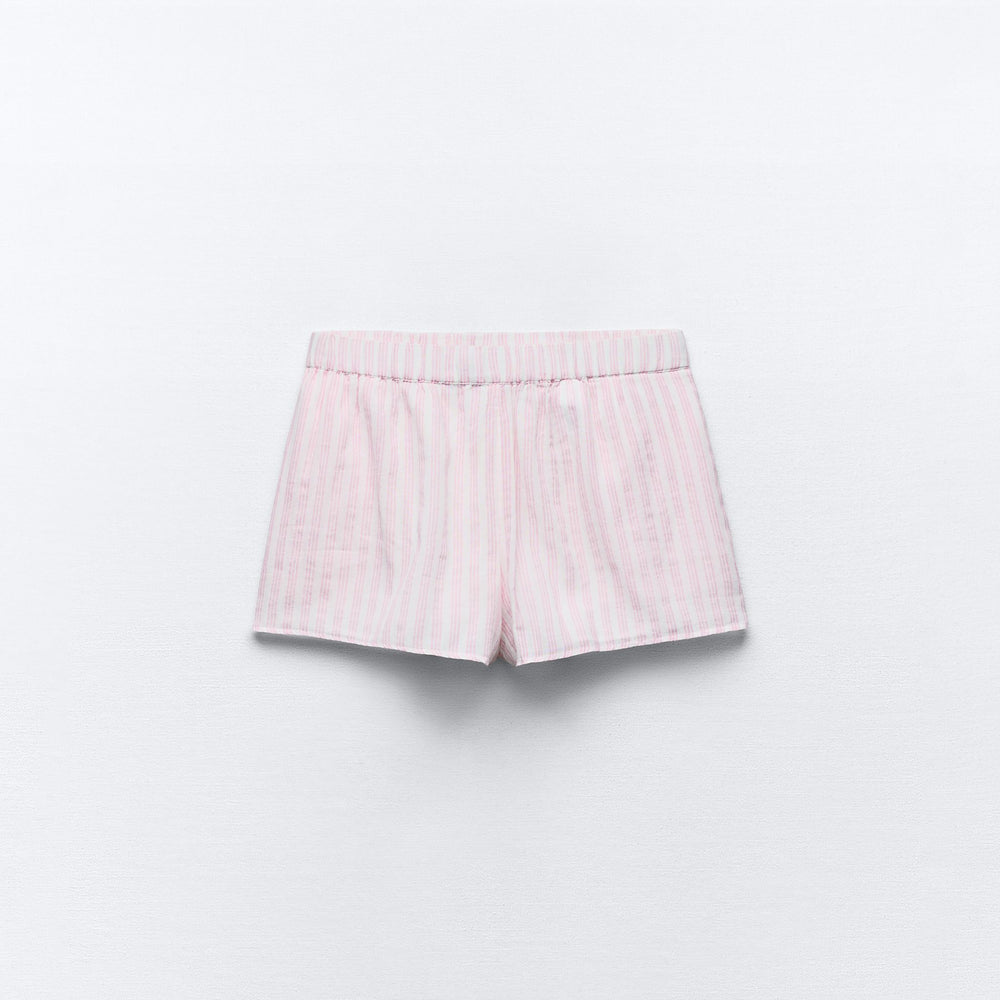 Moudda ZARA - Short pyjama fluide rayé - Tunisie 2