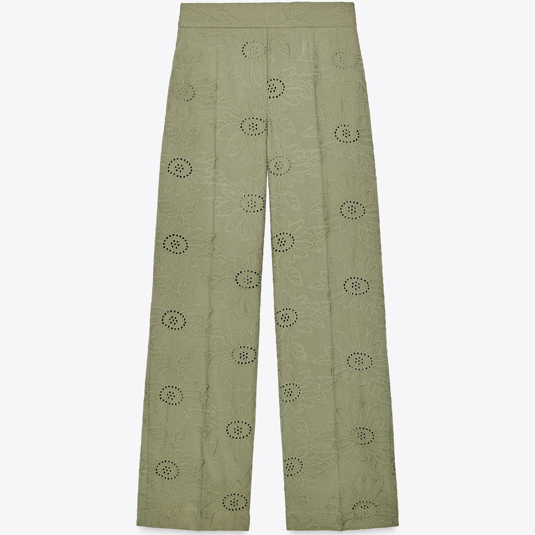 Moudda ZARA - Ensemble Pantalon Droit - Broderie Suisse - Tunisie 1