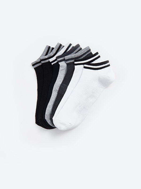 Moudda LC Waikiki - Chaussettes pour sneakers Homme Fil mélangé teint - Tunisie 2
