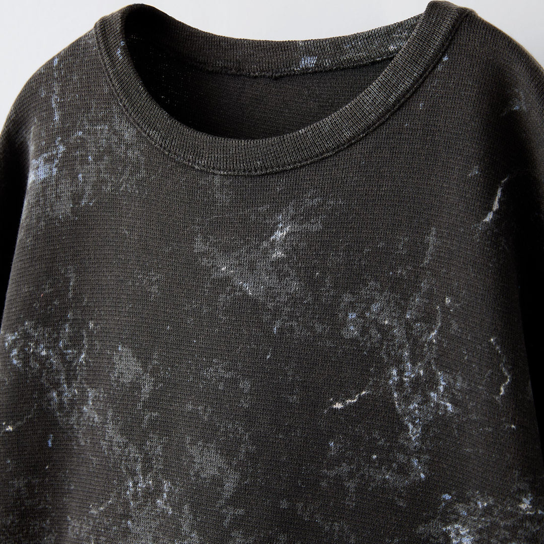 Moudda ZARA - Pull maille coupé dégradé imprimé tout-over - Tunisie 3