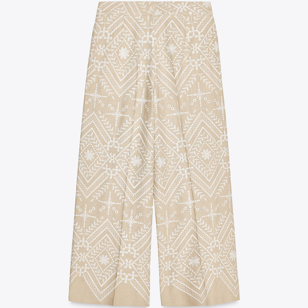 Moudda ZARA - Ensemble Pantalon Kimono - Rustique & Brodé - Tunisie 2