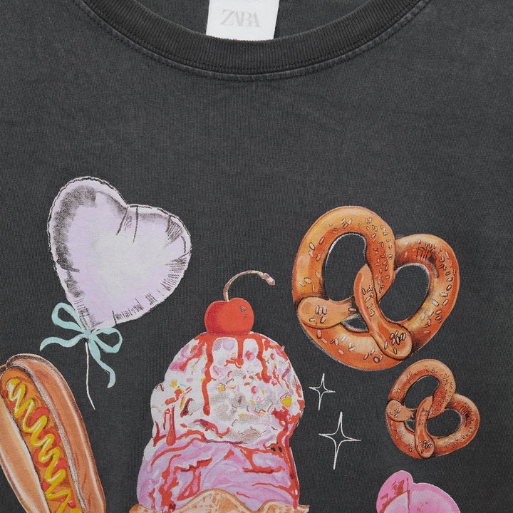 Moudda ZARA - T-shirt éléments coquette - Tunisie 3