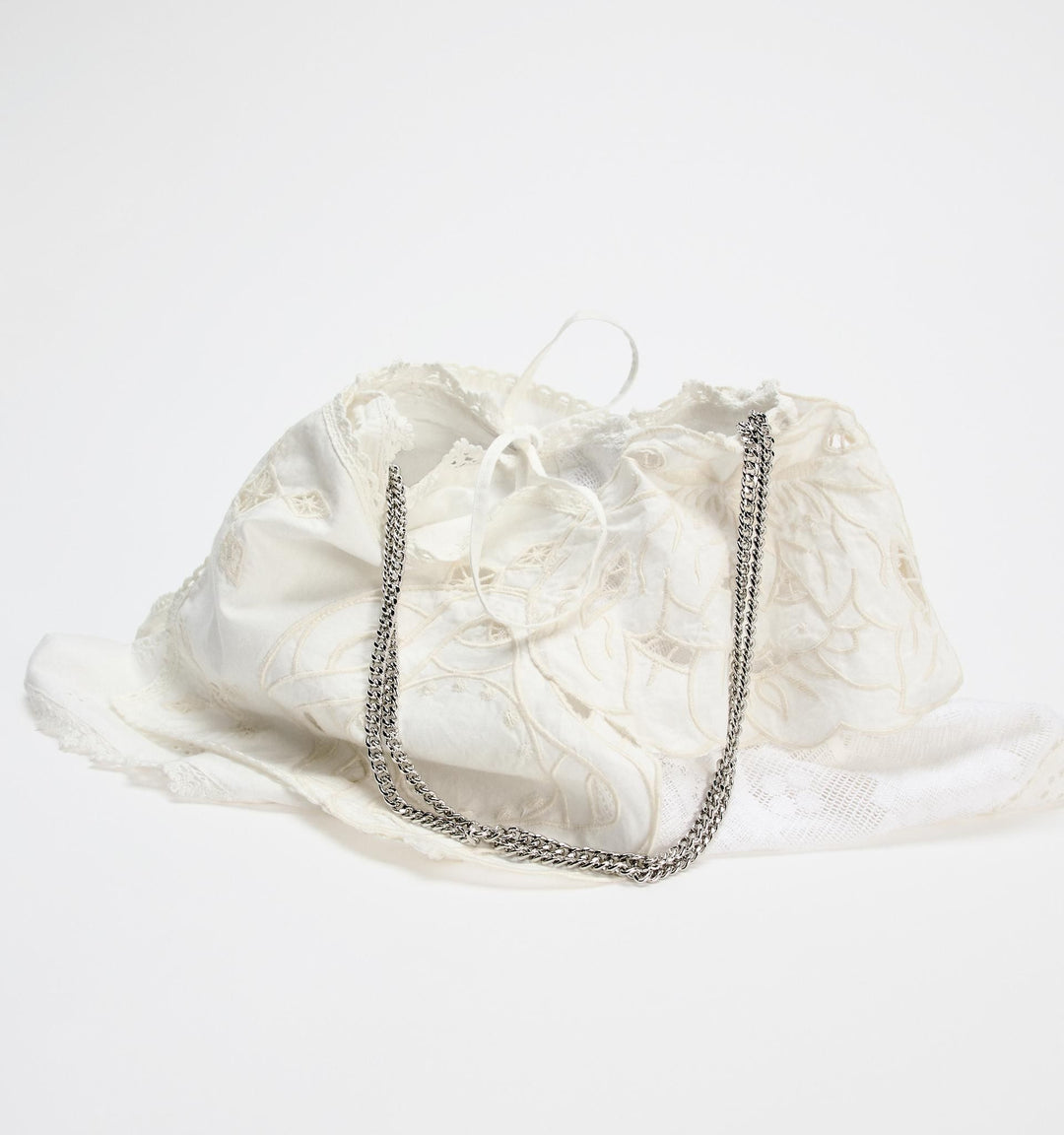 Moudda ZARA - Sac mini tissu broderie anglaise - Tunisie 4