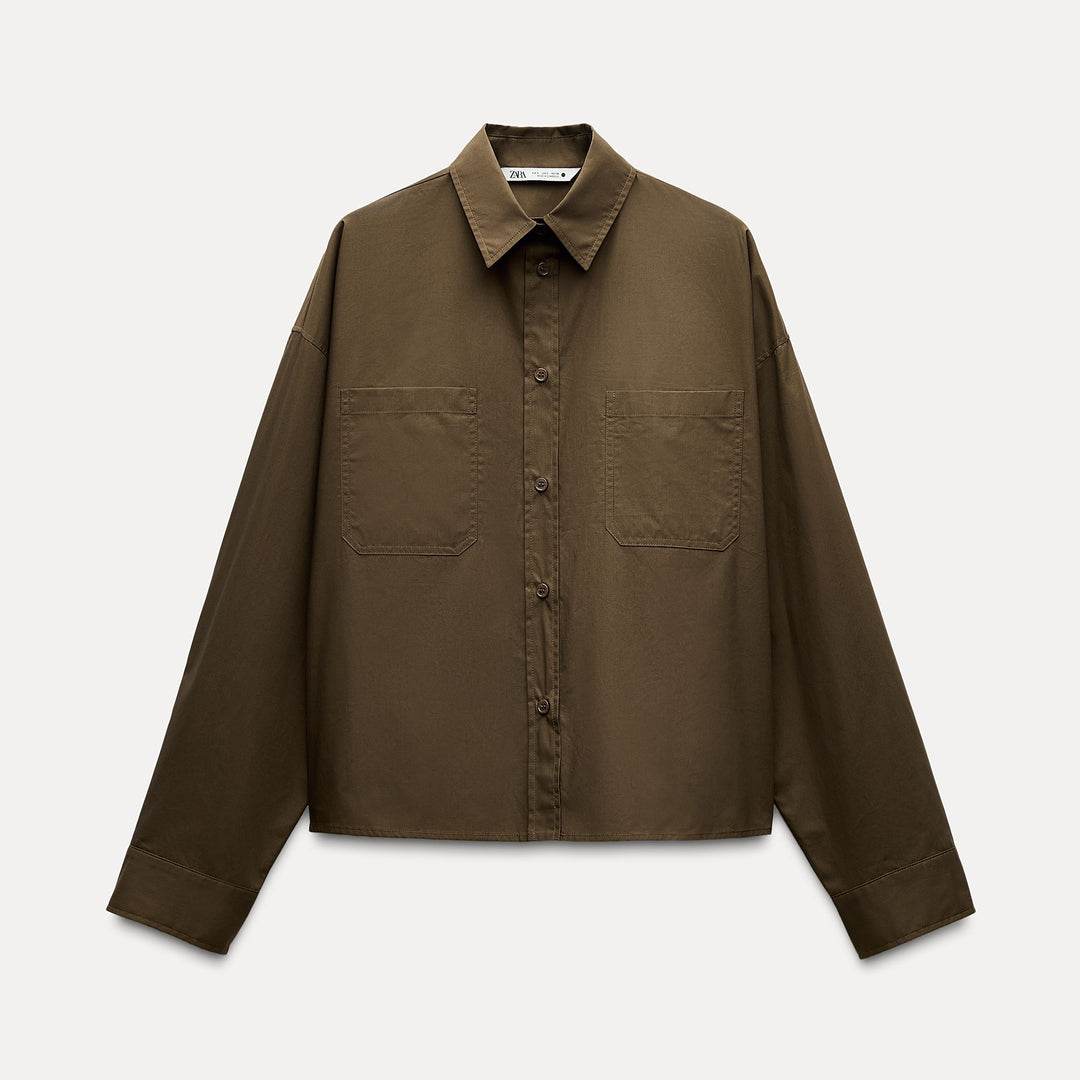 Moudda ZARA - La chemise popeline courte - Tunisie 1