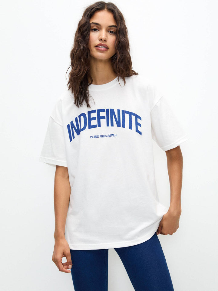 Moudda PULL & BEAR - Body Graphique Texte Bleu - Tunisie 5