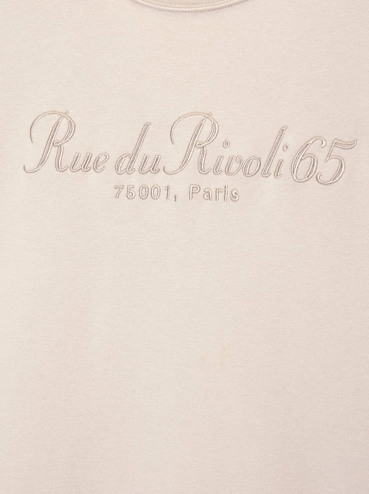 Moudda PULL & BEAR - Sweat Interlock Brodé Rivoli Paris - Tunisie 3