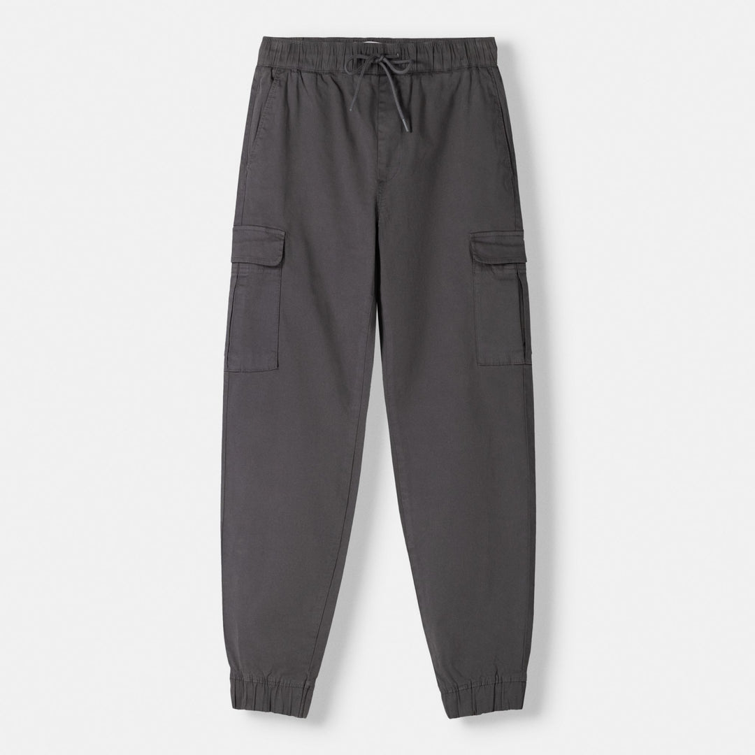 Moudda BERSHKA - Pantalon Jogger Cargo Coupe Slim - Tunisie 1