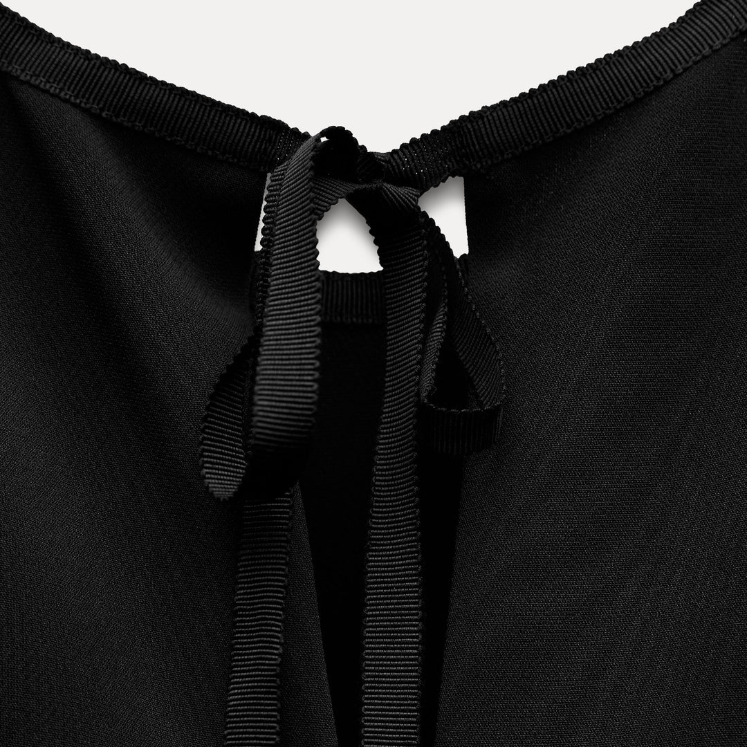 Moudda ZARA - Robe tubulaire froncée épaule - Wardrobe - Tunisie 5