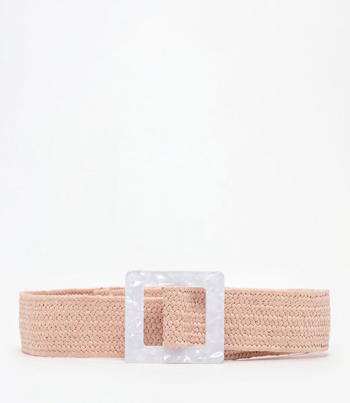 Moudda Lefties - Ceinture Rafia - Boucle Carrée - Tunisie 2