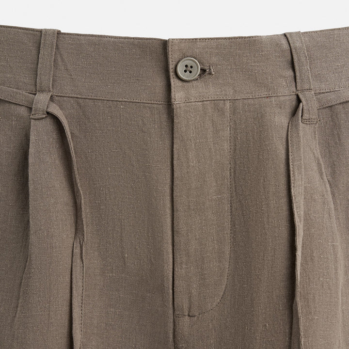 Moudda ZARA - Short - 100% Lin & Ceinturé Clapton (Crafted Midnight) - Tunisie 3