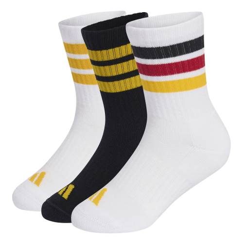 Moudda Adidas - Lot de 3 paires de chaussettes mi-mollet rembourrées 3 bandes Enfants - Tunisie 1