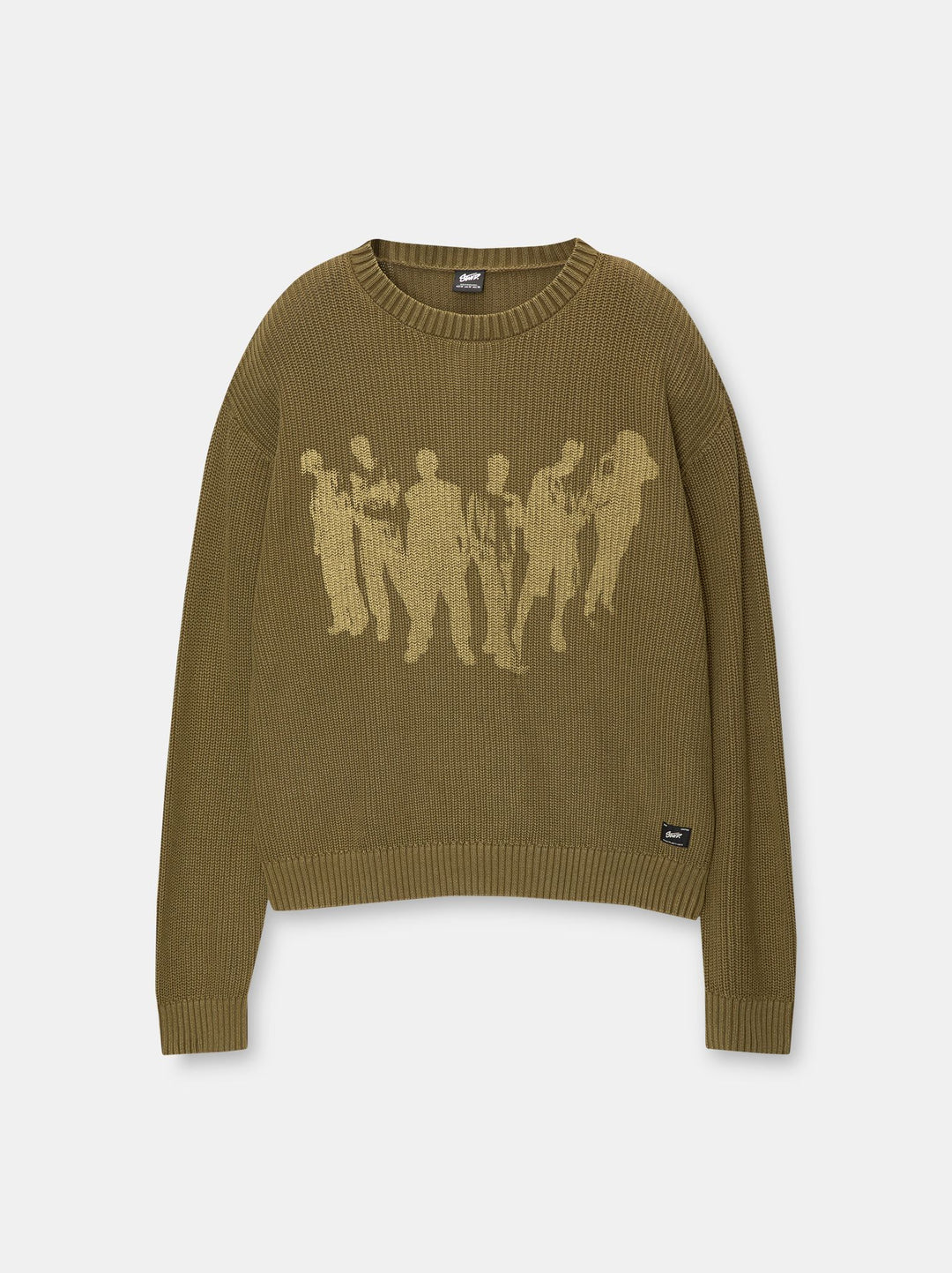 Moudda PULL & BEAR - Pull Manches Longues Point Anglais Acid Imprimé - Tunisie 3