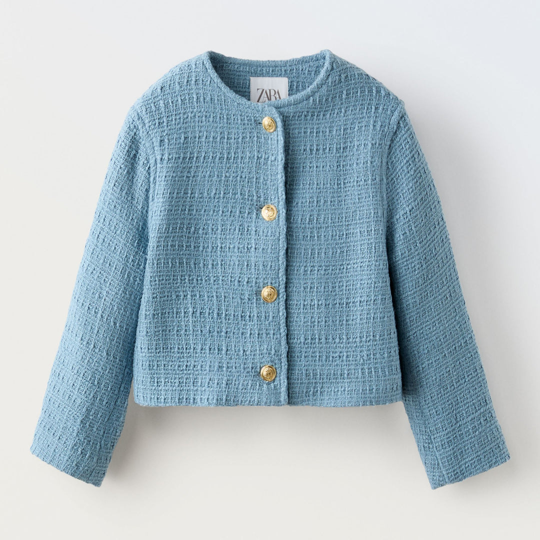 Moudda ZARA - Veste fille texturée, boutons - Tunisie 2