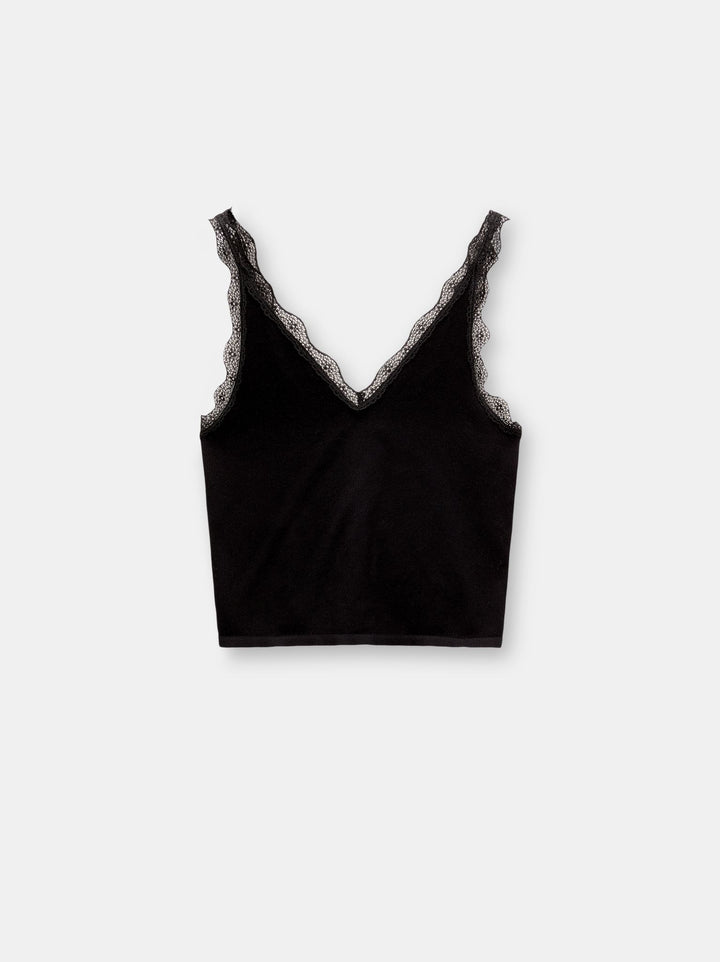 Moudda PULL & BEAR - Body Top Seamless Dentelle - Tunisie 3