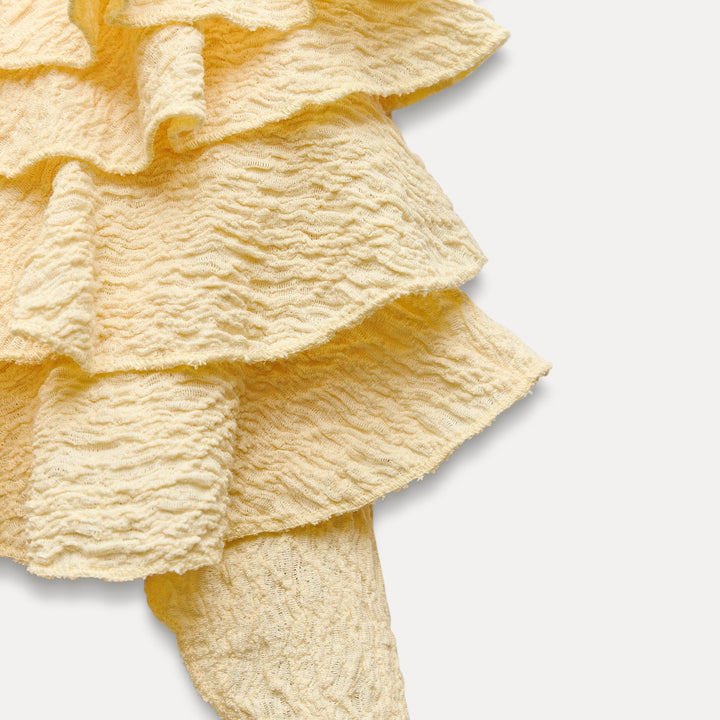 Moudda ZARA - Haut bustier volants, texture - Tunisie 3