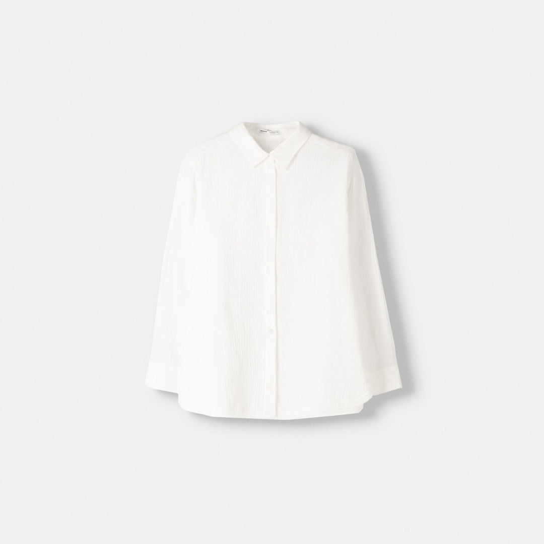 Moudda BERSHKA - Chemise Oversize - Double Tissu Gaze - Tunisie 1