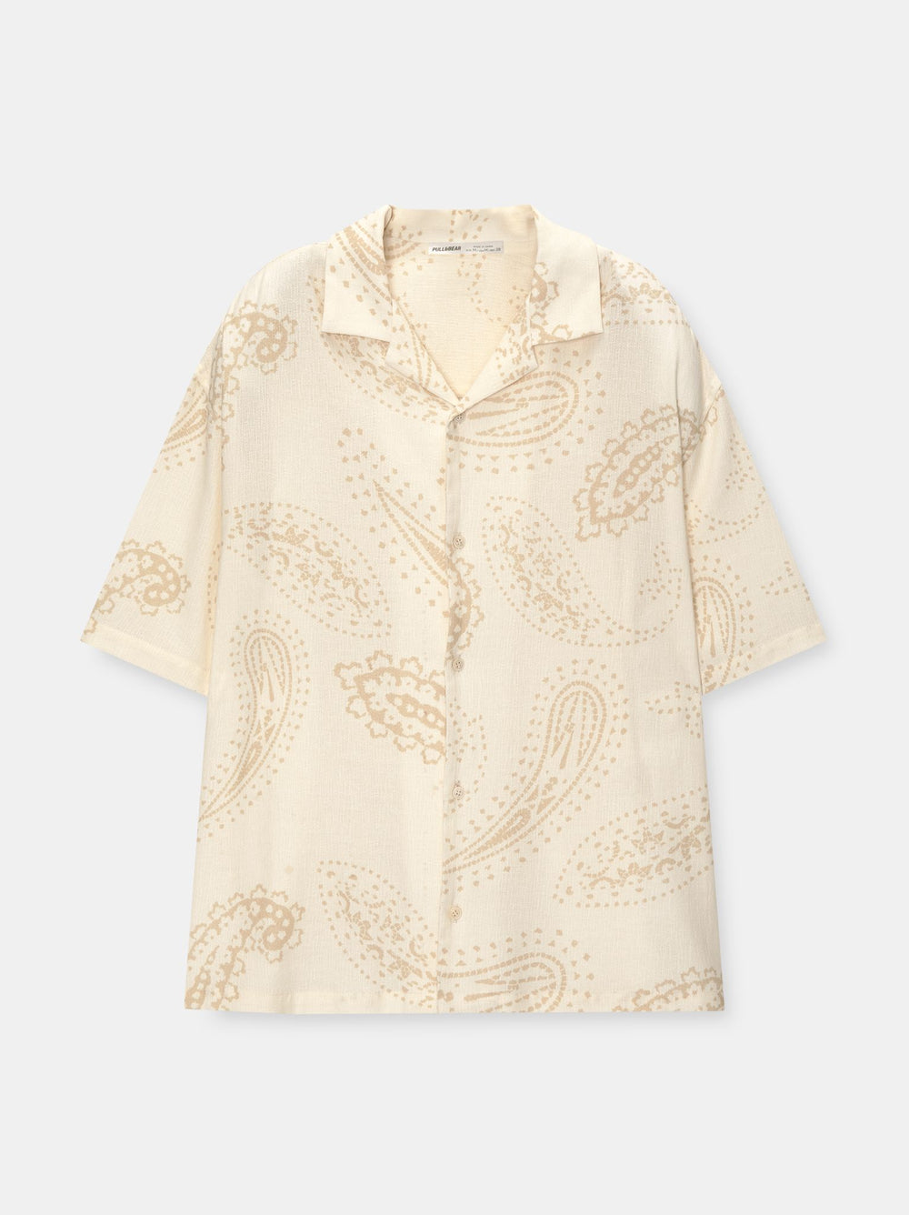 Moudda PULL & BEAR - Chemise Demi-Manches Imprimé Chill Paisley - Tunisie 2