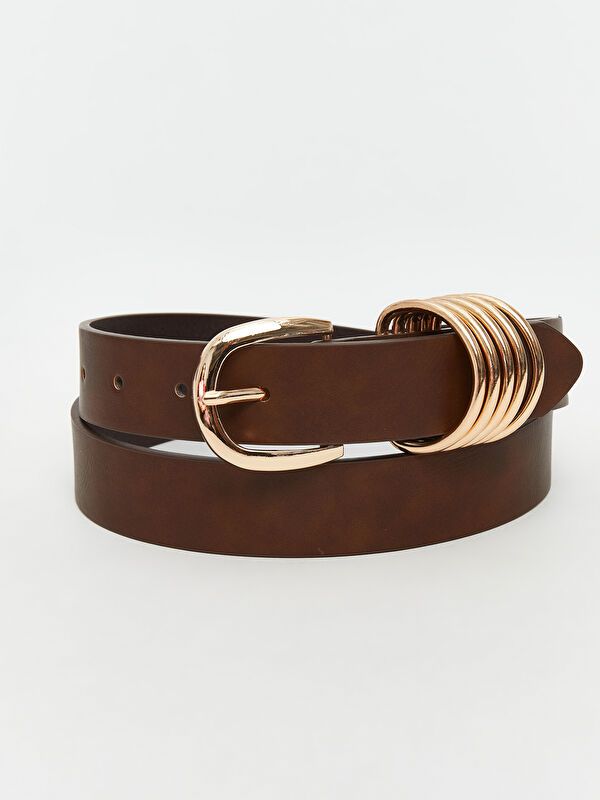 Moudda LC Waikiki - Ceintures et bretelles Femme Brun - Tunisie 1