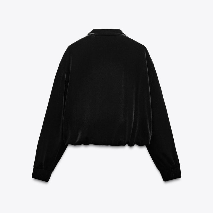 Moudda ZARA - Veste Bomber - Velours & Bas Ajustable - Tunisie 2