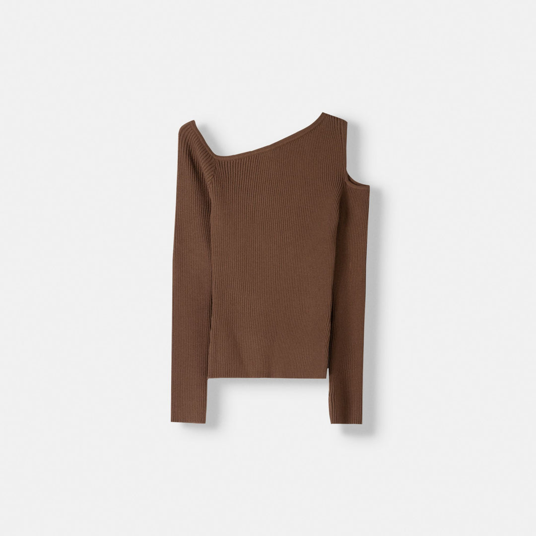 Moudda BERSHKA - Pull Asymétrique à Découpes - Tunisie 1