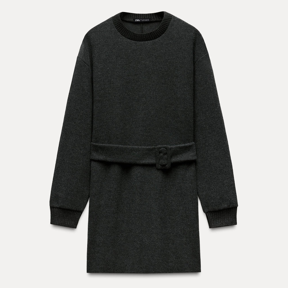 Moudda ZARA - Robe Toucher Doux à Ceinture - Tunisie 2