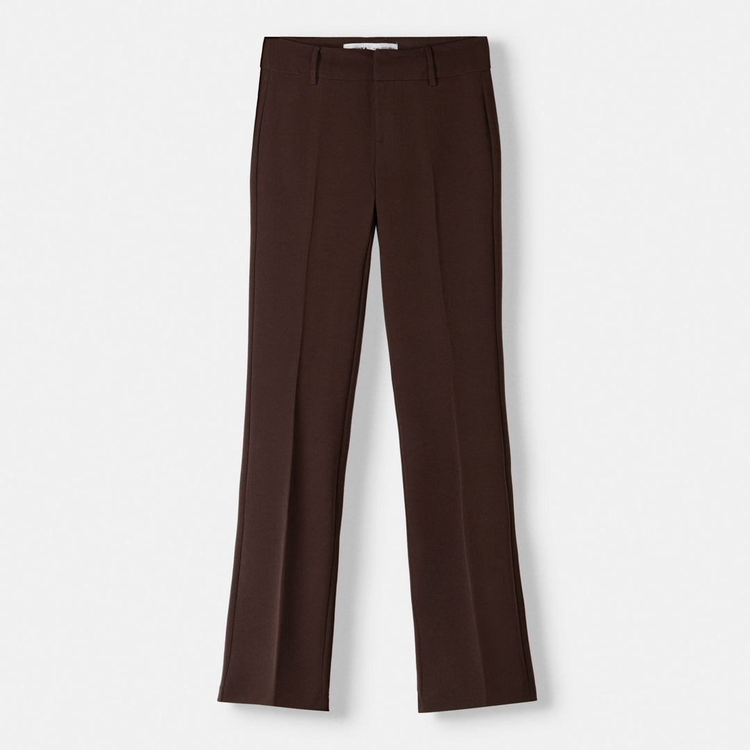 Moudda BERSHKA - Pantalon polyviscose coupe Soft Flare - Tunisie 1