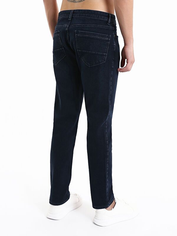 Moudda LC Waikiki - Jean basique en denim couleur Rodeo foncé pour hommes - Tunisie 5