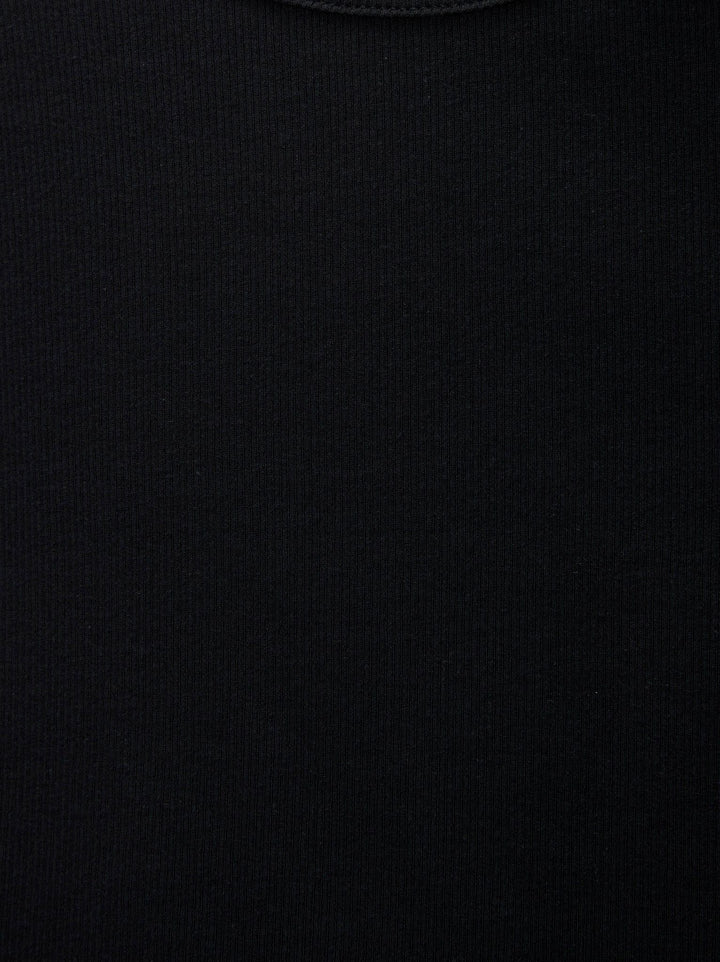 Moudda PULL & BEAR - T-Shirt Basique Crop Côtelé Encolure Ronde - Tunisie 3