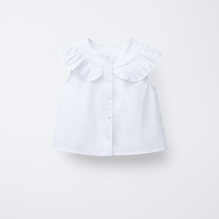 Moudda ZARA - Chemise Enfant - Manches Courtes, Canesu & Volant - Tunisie 1