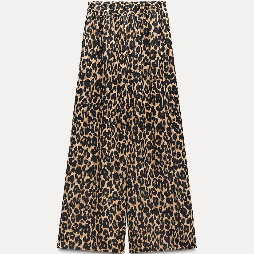 Moudda ZARA - Pantalon palazzo léopard - Tunisie 2