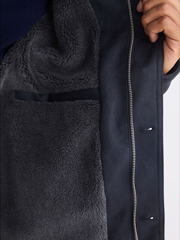 Moudda LC Waikiki - Manteau d'hiver en similicuir pour Homme - Tunisie 4