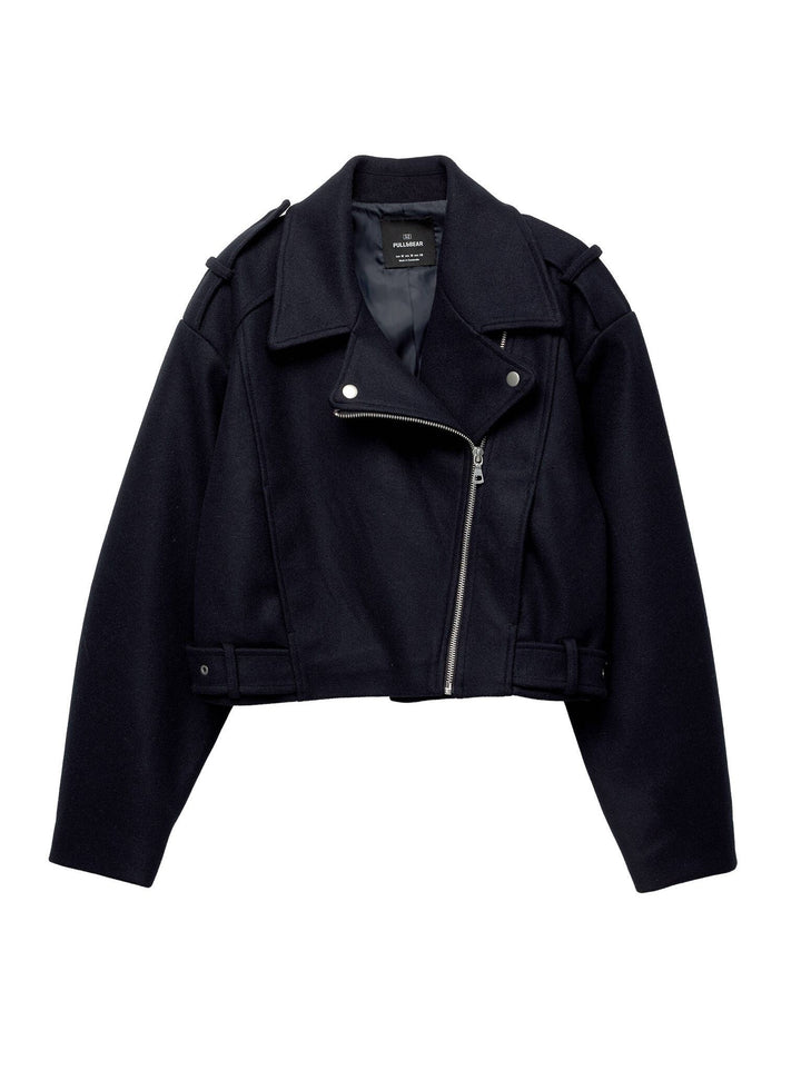 Moudda PULL & BEAR - Biker - Maille Douce & Twinset Marine - Tunisie 1