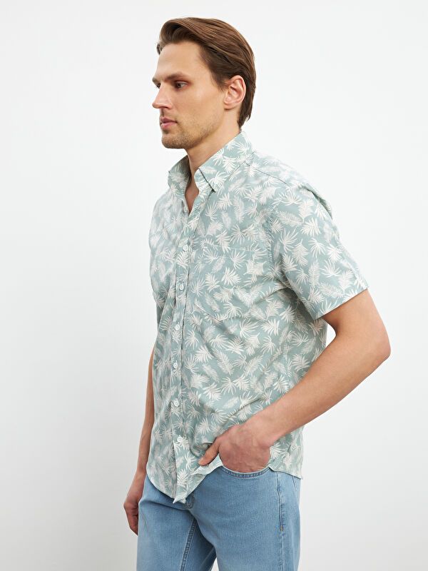 Moudda LC Waikiki - Chemise manches courtes en tissu pour Homme - Tunisie 1
