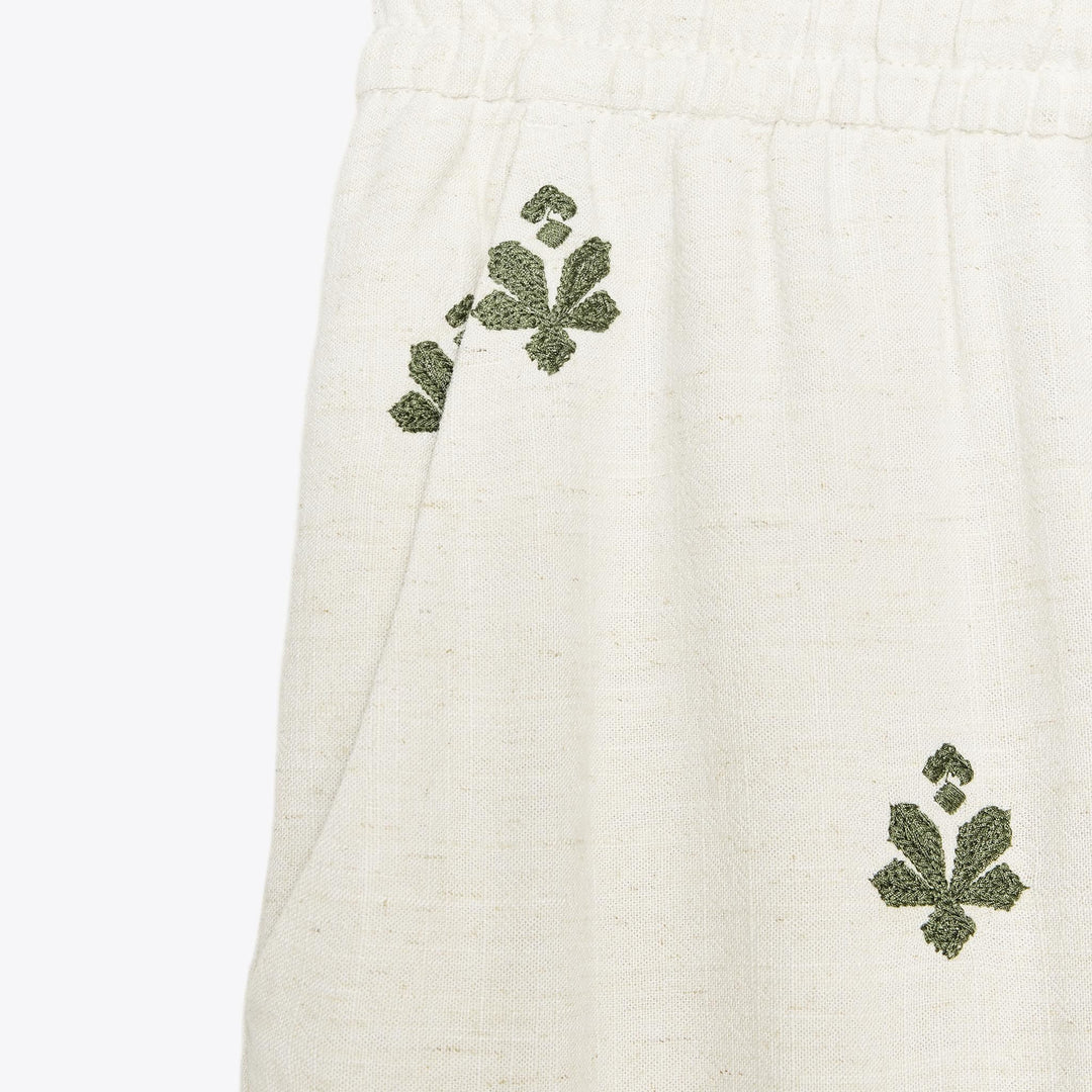 Moudda ZARA - Pantalon Brodé - Wide Leg - Tunisie 3